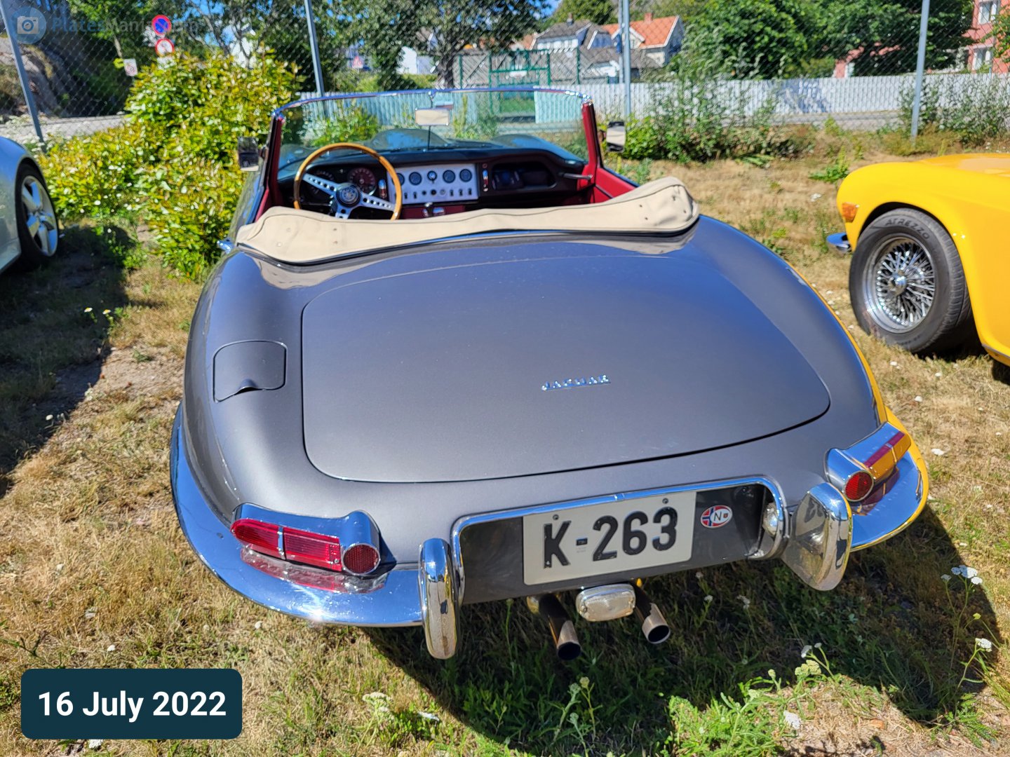K-263, Jaguar E-Type Convertible (Series 1), 1961–1968