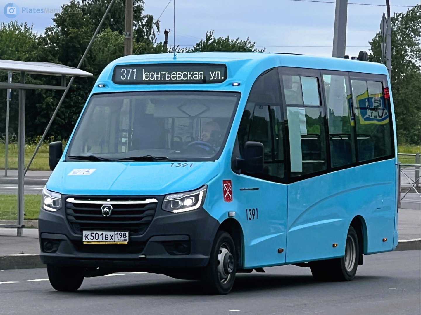 к 501 вх 198, GAZ ГАЗель City 