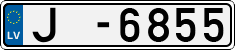 License plate of Latvia, Trailers