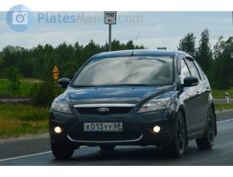 к013уу68, Ford Focus