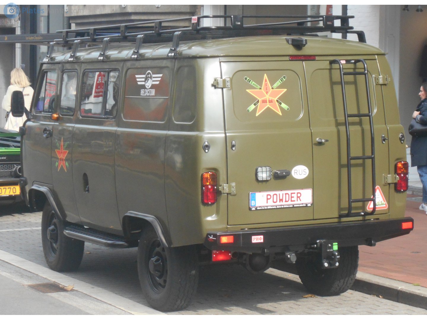 POWDER, UAZ 452 452А/3962/3741 Glassed Van, 1965–