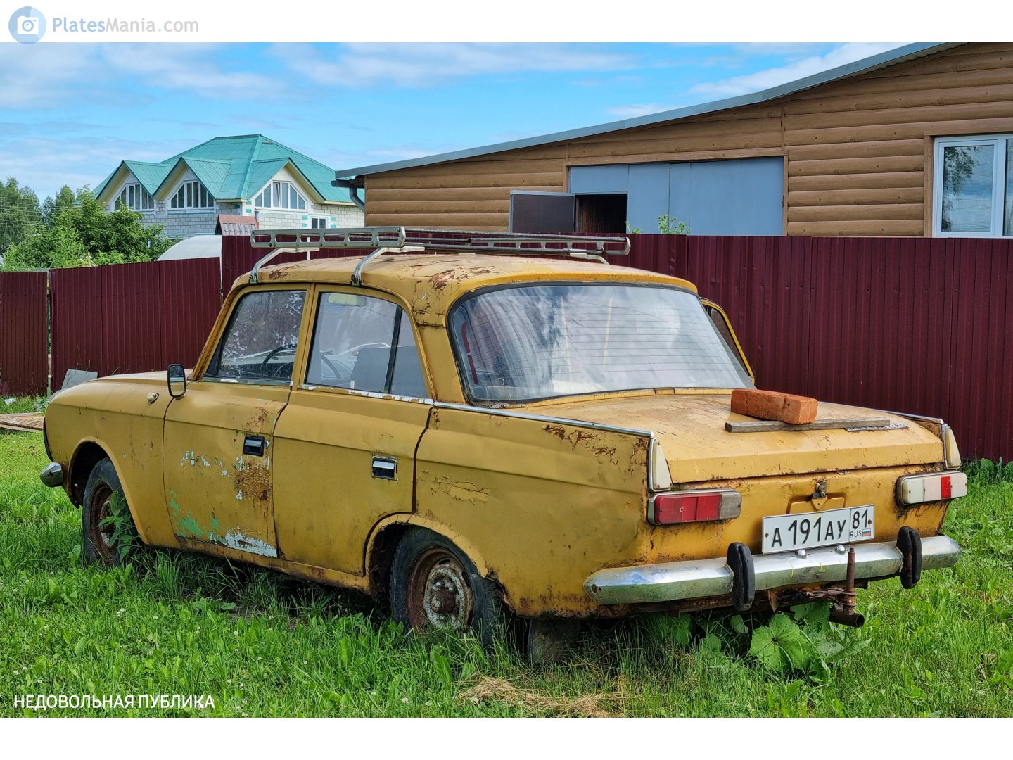 а 191 ау 81, Izh Москвич-408/412 (Moskvich-408/412) 412ИЭ-028, 1982–1999