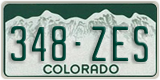 Colorado, 123-ABC