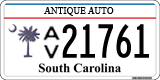 South Carolina, Antique Auto (1234,12345)