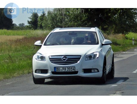 DU PA 2014, Opel Insignia