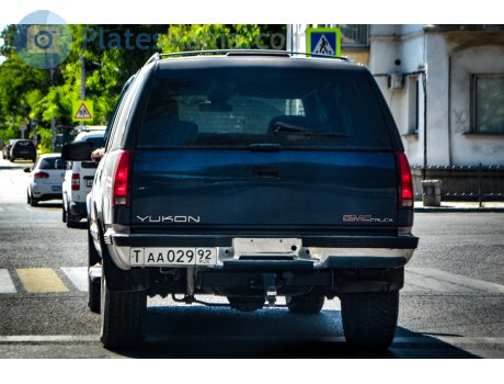 аа 029 92, GMC Yukon