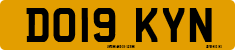 License plate of the United Kingdom, 2001 year system