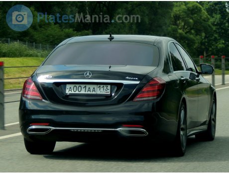 а001аа113, Mercedes-Benz S-Klasse