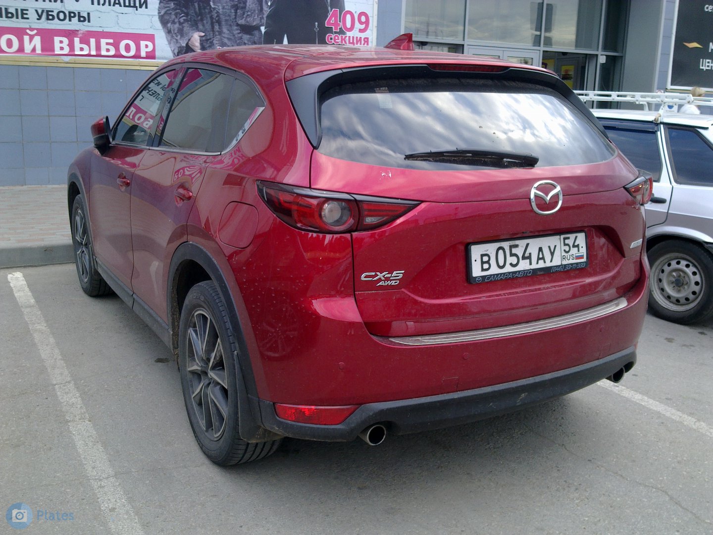 в 054 ау 54, Mazda CX-5 2nd gen (KF), 2017–2022