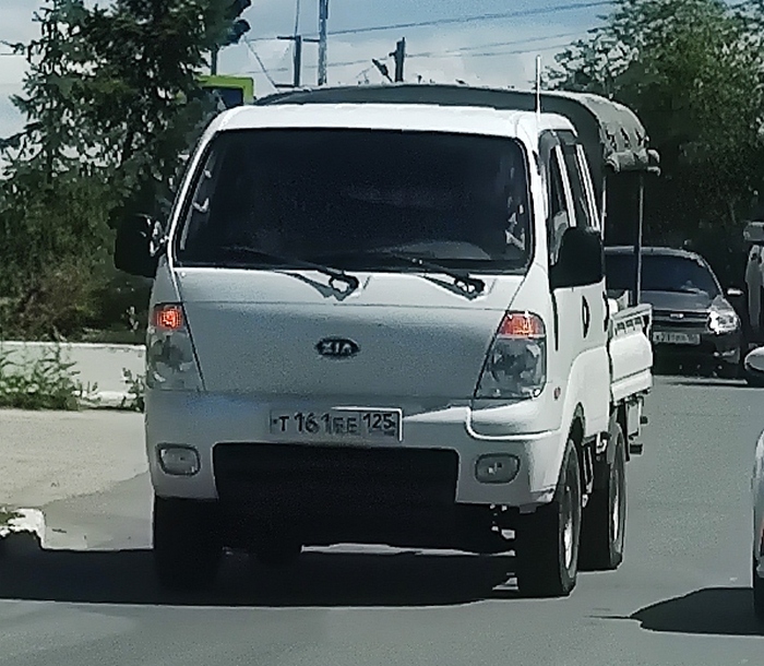 "т 161 ее 125" photos KIA Bongo. Russia