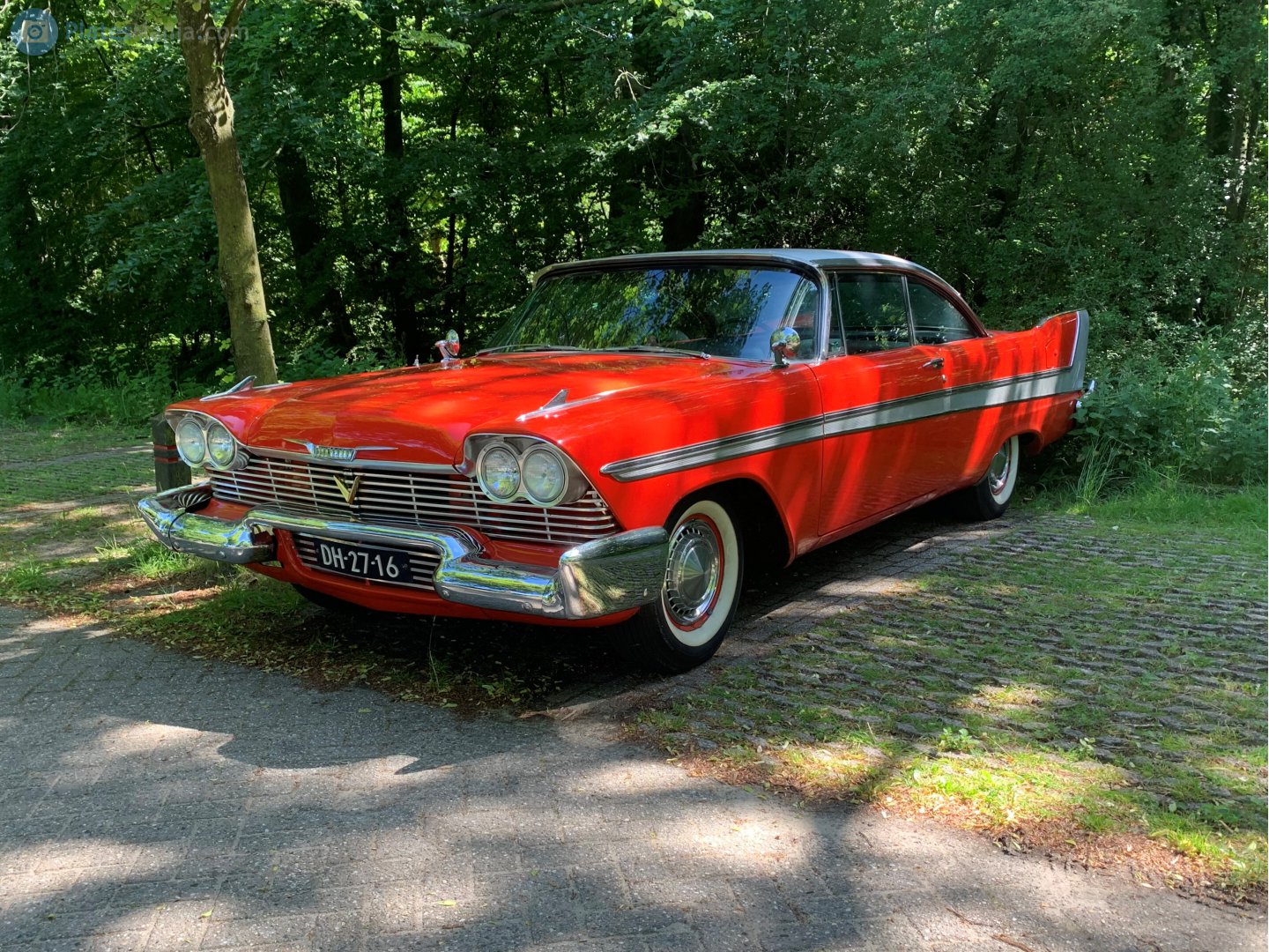 DH-27-16, Plymouth Fury 1958 Hardtop Coupé (LP2), facelift, 1957–1958