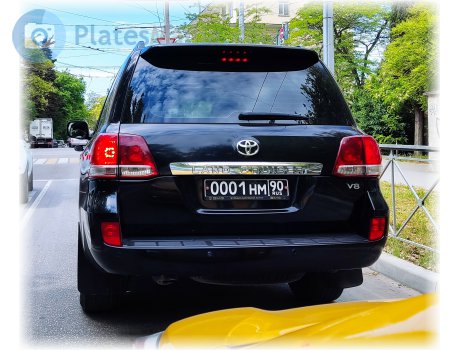 0001 нм 90, Toyota Land Cruiser