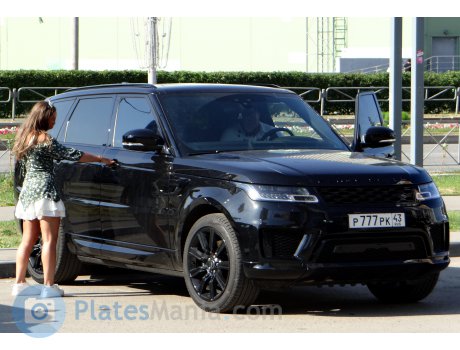 р777рк43, Land Rover Range Rover Sport