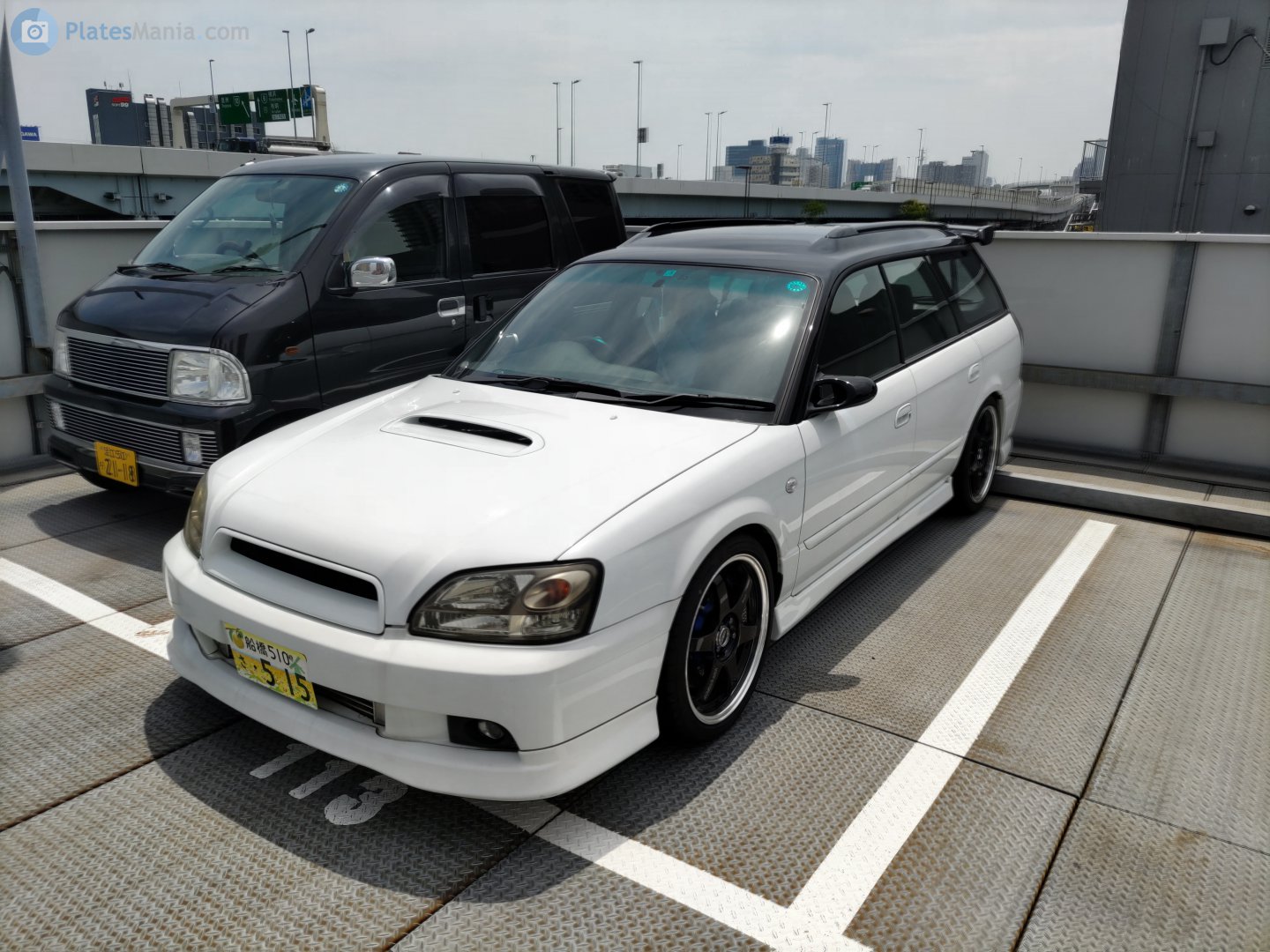 船橋 510 さ 515, Subaru Legacy 3rd gen Wagon (BH), 1998–2003