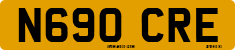 License plate of the United Kingdom, 1983 year system