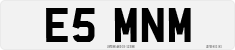 License plate of the United Kingdom, 1983 year system