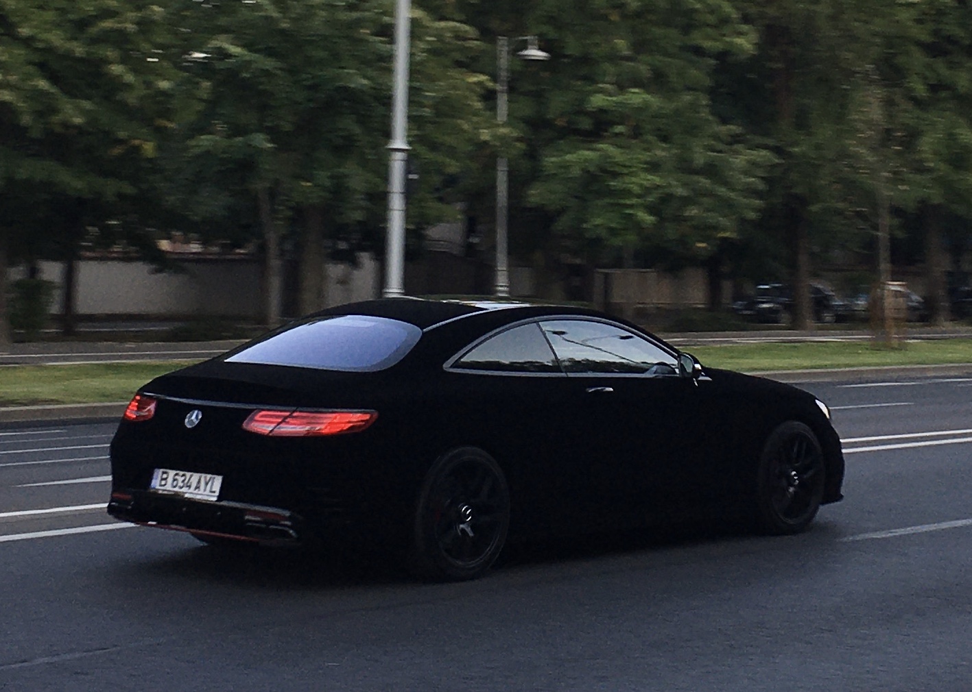 B 634 AYL, Mercedes-Benz S-Klasse 8th gen Coupé (С217), 2014­–2020