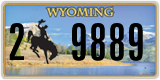 Wyoming, 1(2) 1234X