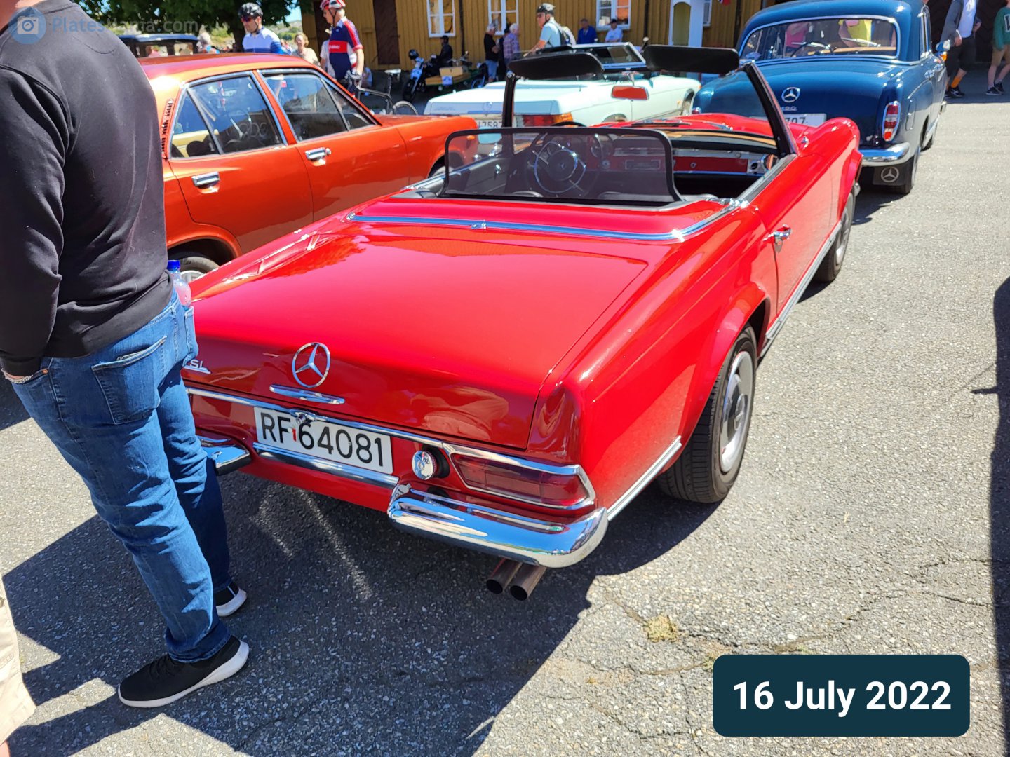 RF 64081, Mercedes-Benz SL-Klasse 2nd gen 230­–280 SL (W113), 1963–1971