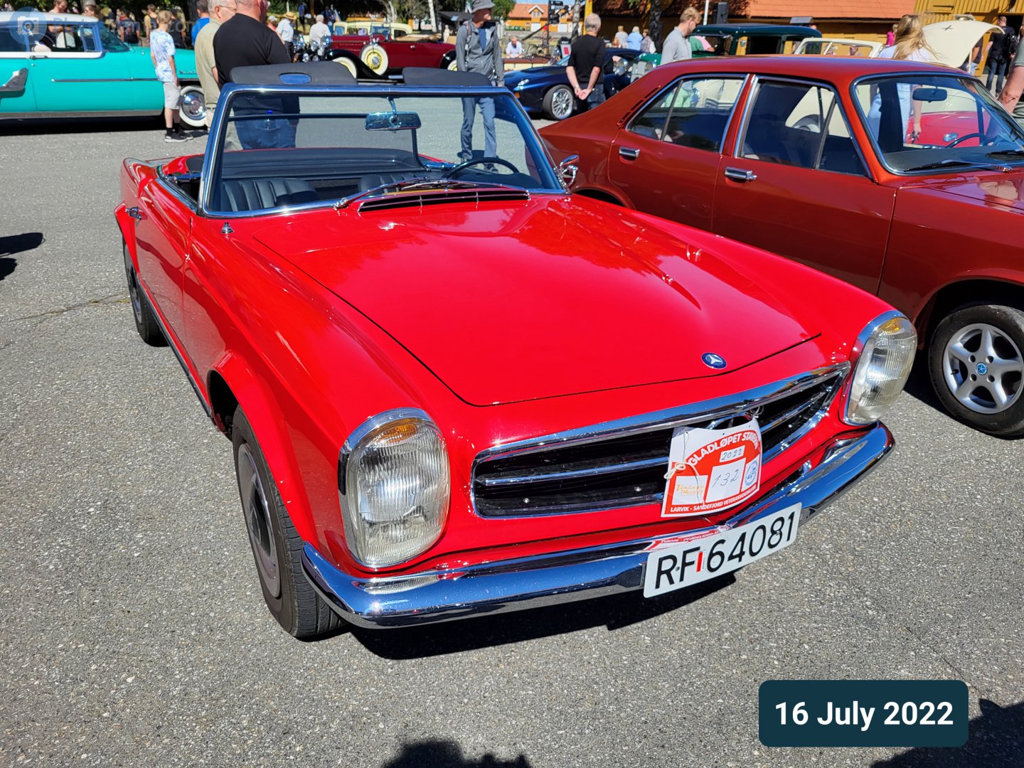 RF 64081, Mercedes-Benz SL-Klasse 2nd gen 230­–280 SL (W113), 1963–1971