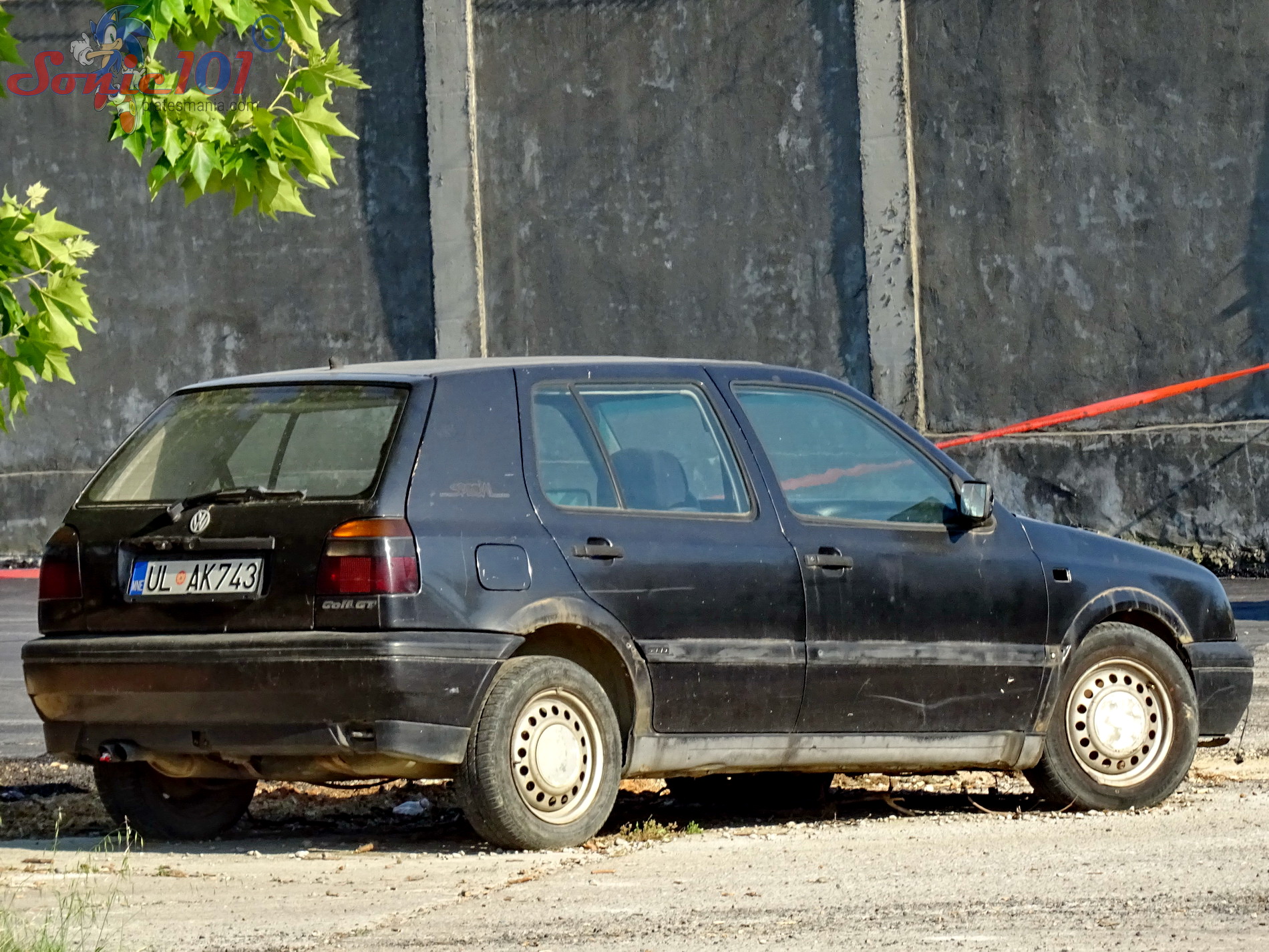 UL AK743, Volkswagen Golf 3rd gen 5-door Hatch (1H1), 1991–1997