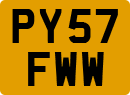 License plate of the United Kingdom, 2001 year system
