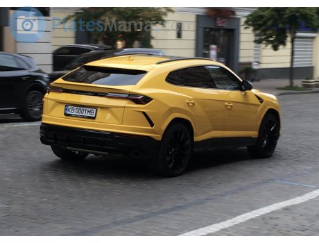 KB 0001 MB, Lamborghini Urus