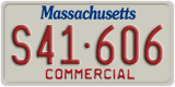 Massachusetts, Commercial vehicles (X12-345)