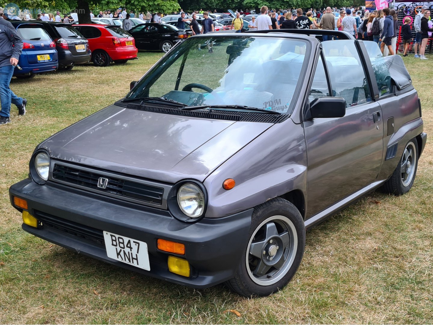 B847KNH, Honda City 1st gen Cabriolet (FA), 1984–1986