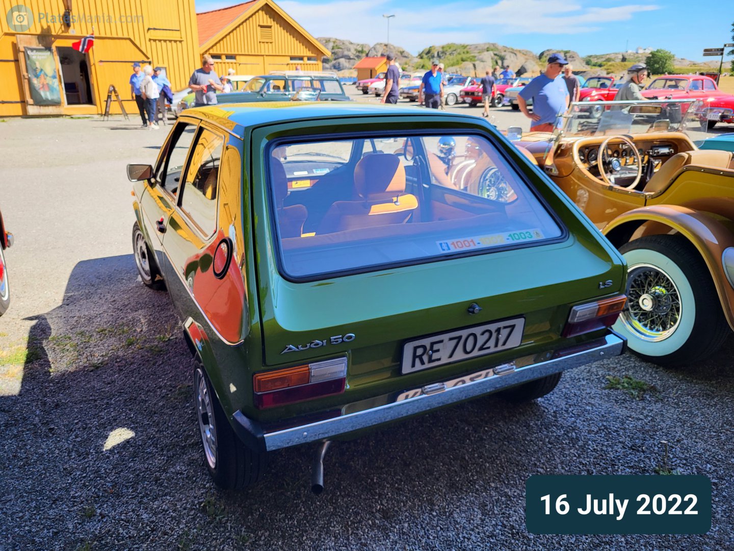 RE 70217, Audi 50 1st gen (86), 1974–1978