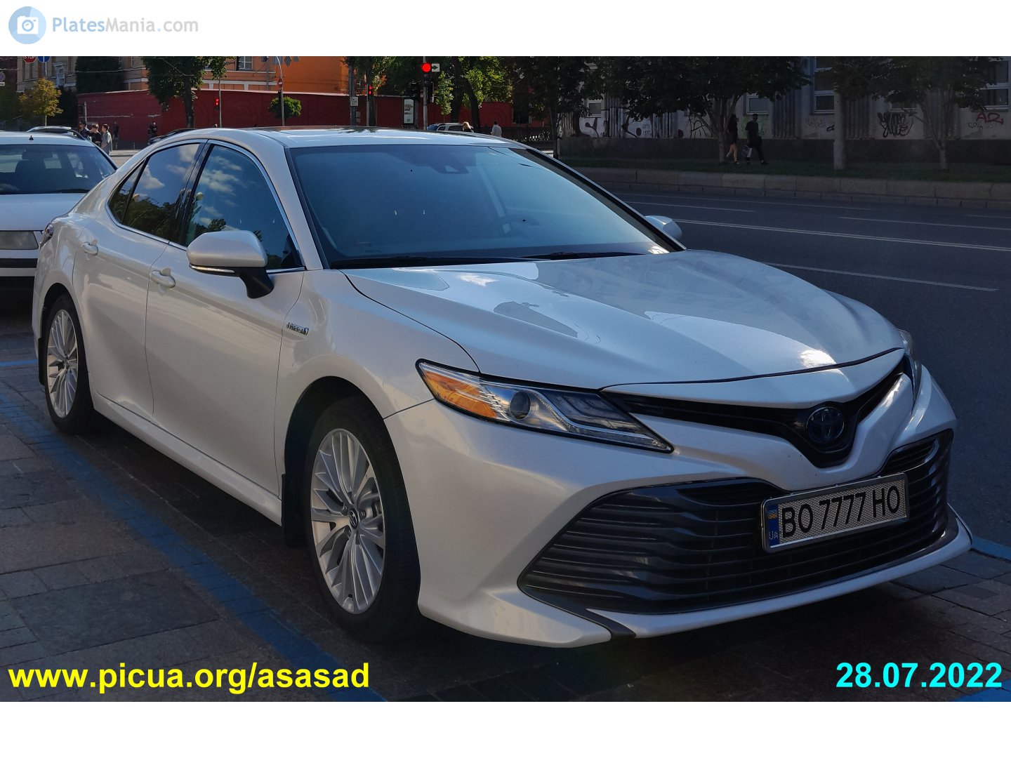 BO 7777 HO, Toyota Camry 8th gen (XV70), 2017–