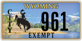 Wyoming, Exempt (1234)