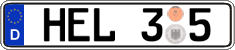German license plate, Regional authorities