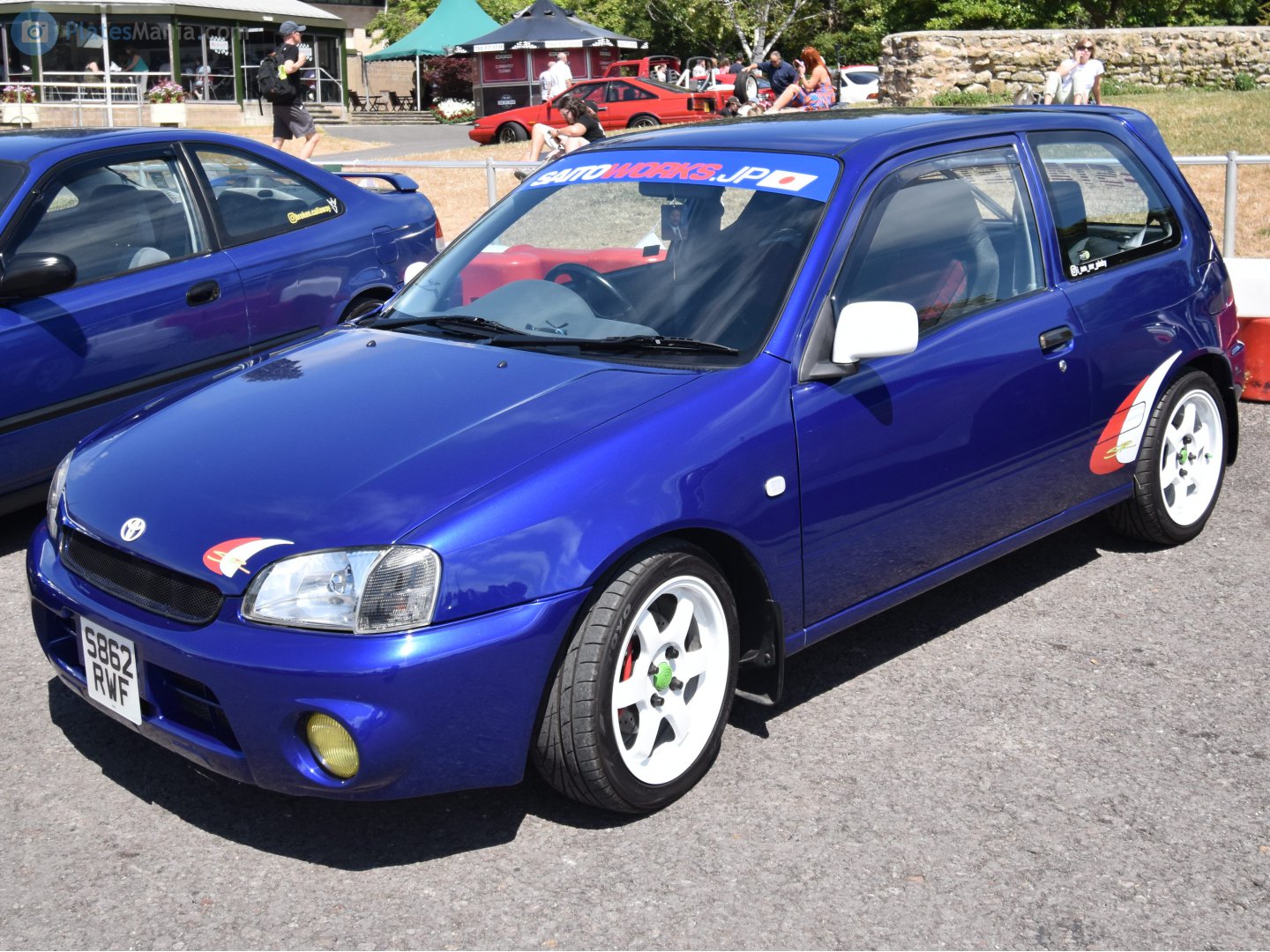 S862RWF, Toyota Starlet 5th gen 3-door Hatch (P90), 1996–1999