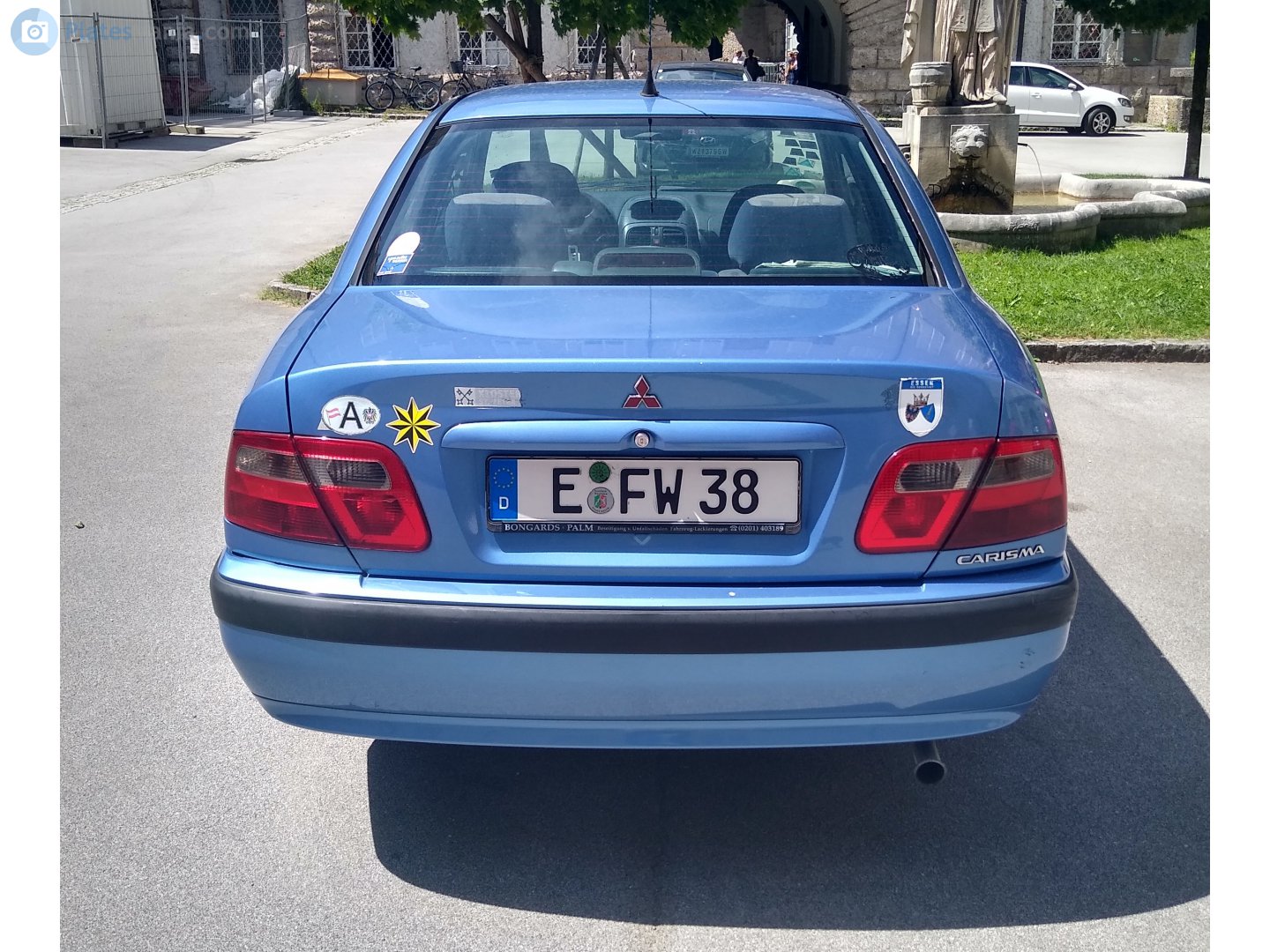 E FW 38, Mitsubishi Carisma 1st gen Sedan (DA2A), facelift, 1999–2004