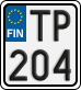 License plate of Finland, Motorcycles