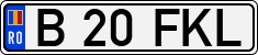 License plate of Romania, Regular plates