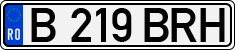 License plate of Romania, Regular plates