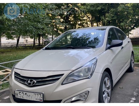 к521му777, Hyundai Solaris