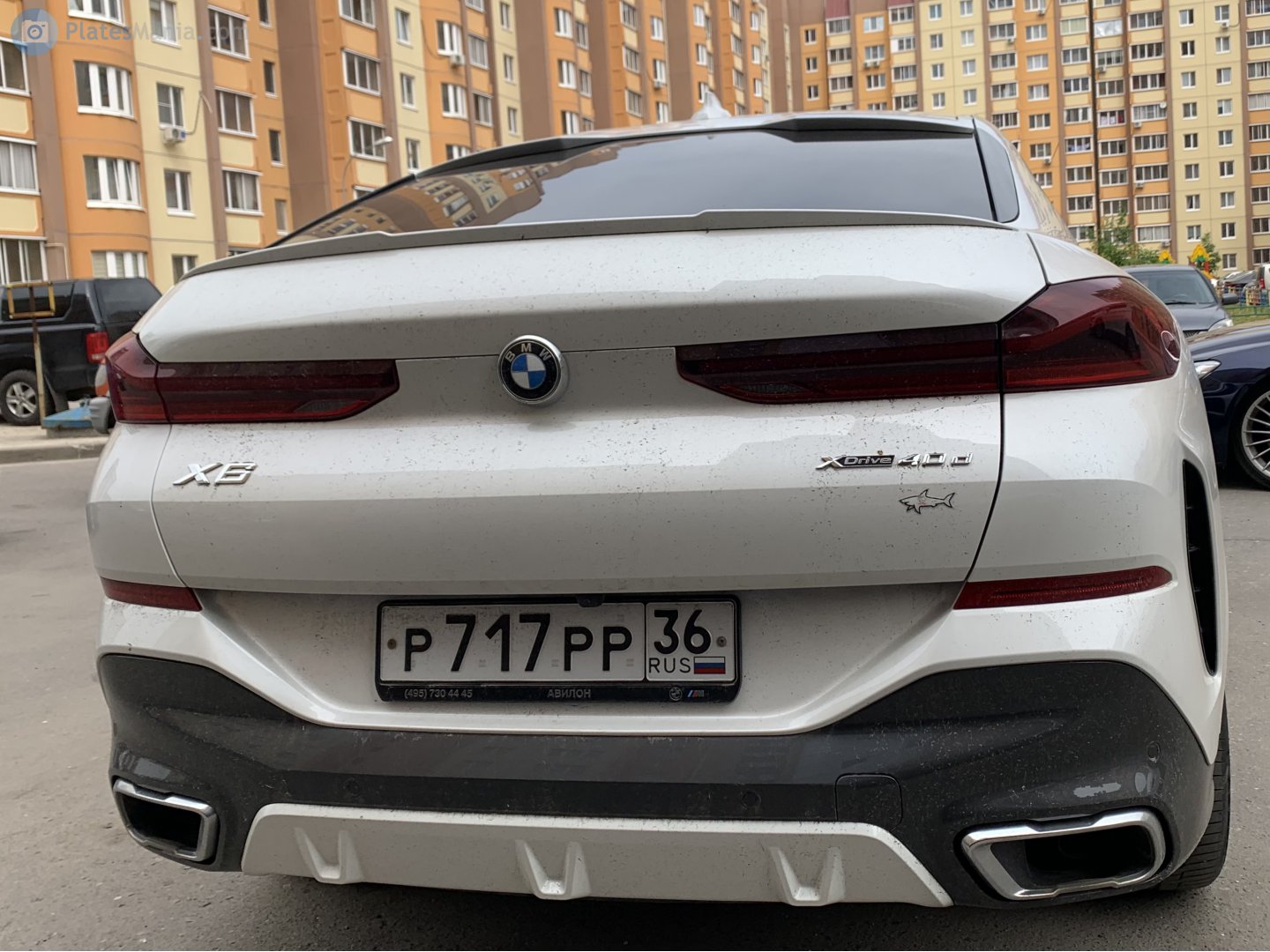 р 717 рр 36, BMW X6 3rd gen (G06), 2019–
