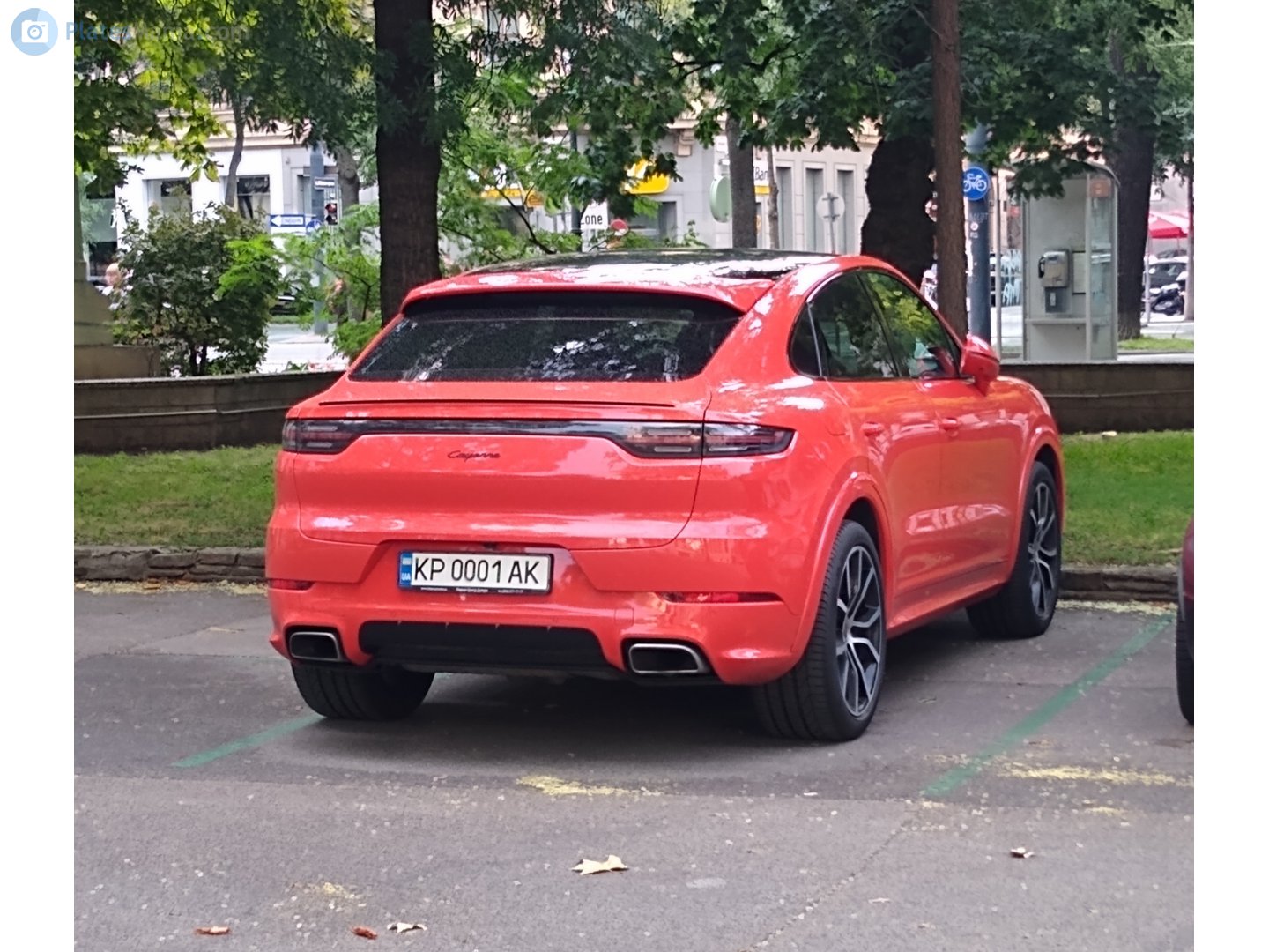 KP 0001 AK, Porsche Cayenne 3rd gen Coupé (PO536; 9Y3), 2019–2023