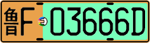 License plate of China, Electric vehicles
