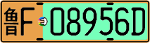 License plate of China, Electric vehicles