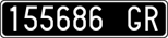 License plate of Italy, Cars (1927 year series)