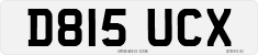 License plate of the United Kingdom, 1983 year system