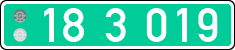 License plate of Lithuania, Diplomatic