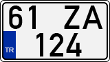 License plate of Turkey, Regular plates
