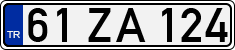 License plate of Turkey, Regular plates