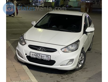 н482вс15, Hyundai Solaris