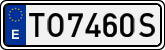 License plates of Spain, 1971 year series